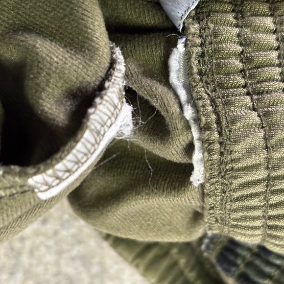 Nike Sportswear Toddler Camo Tracksuit Set Jacket Pants Green Orange Logo 24M - Picture 9 of 12